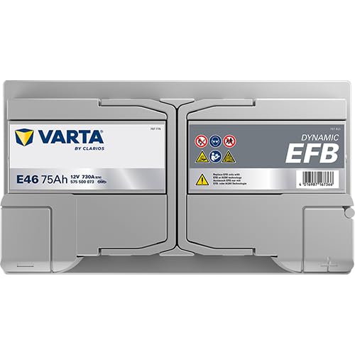 Varta 575500073D842 Autobatterien Blue Dynamic EFB 12 V 75 mAh 730 A