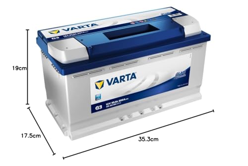 Varta 58395 Autobatterie Blue Dynamic, 95 Ah, 800 A, kompatible mit PKW, lead acid