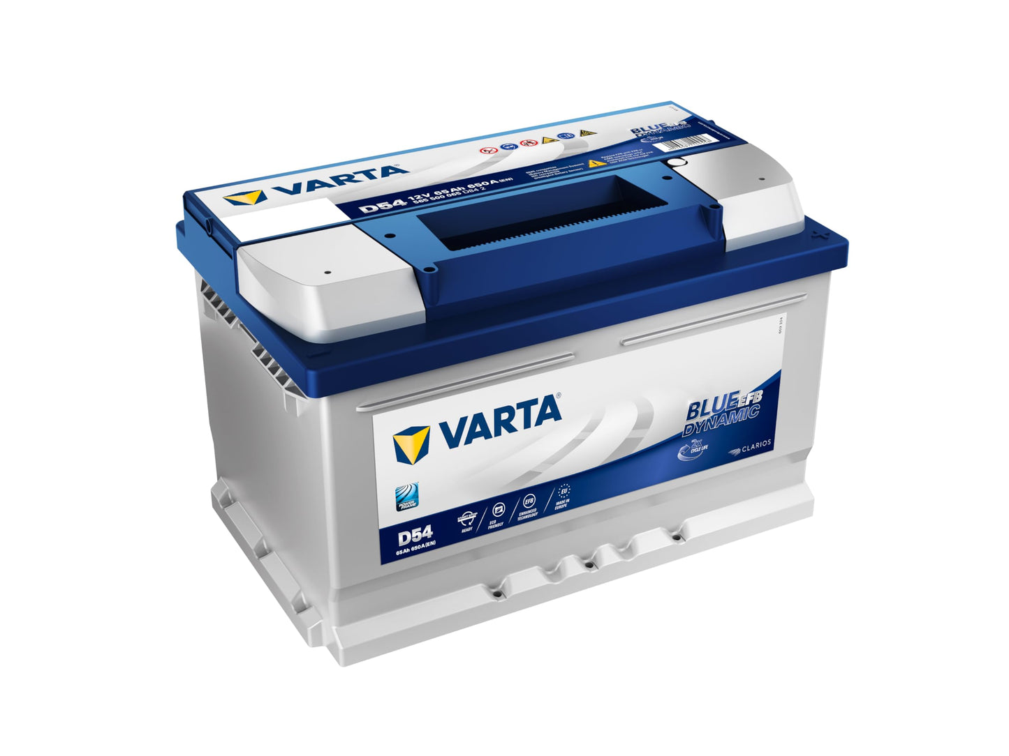 Varta 565500065D842 Starterbatterie in Spezial Transportverpackung und Auslaufschutz Stopfen (Preis inkl. EUR 7,50 Pfand)